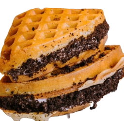 Chocolate Oreo Waffle