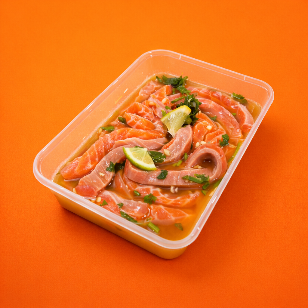 潮汕生腌挪威三文鱼