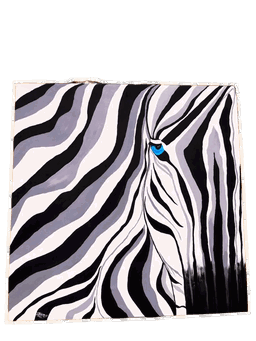 Abstrato, Zebra com 3 cores