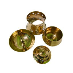 GMS Brass Type Medium Size Pachai Karpooram Vilaku