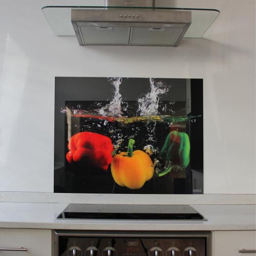Peppers Hob Glass Splashback (898 x 700 x 6mm)