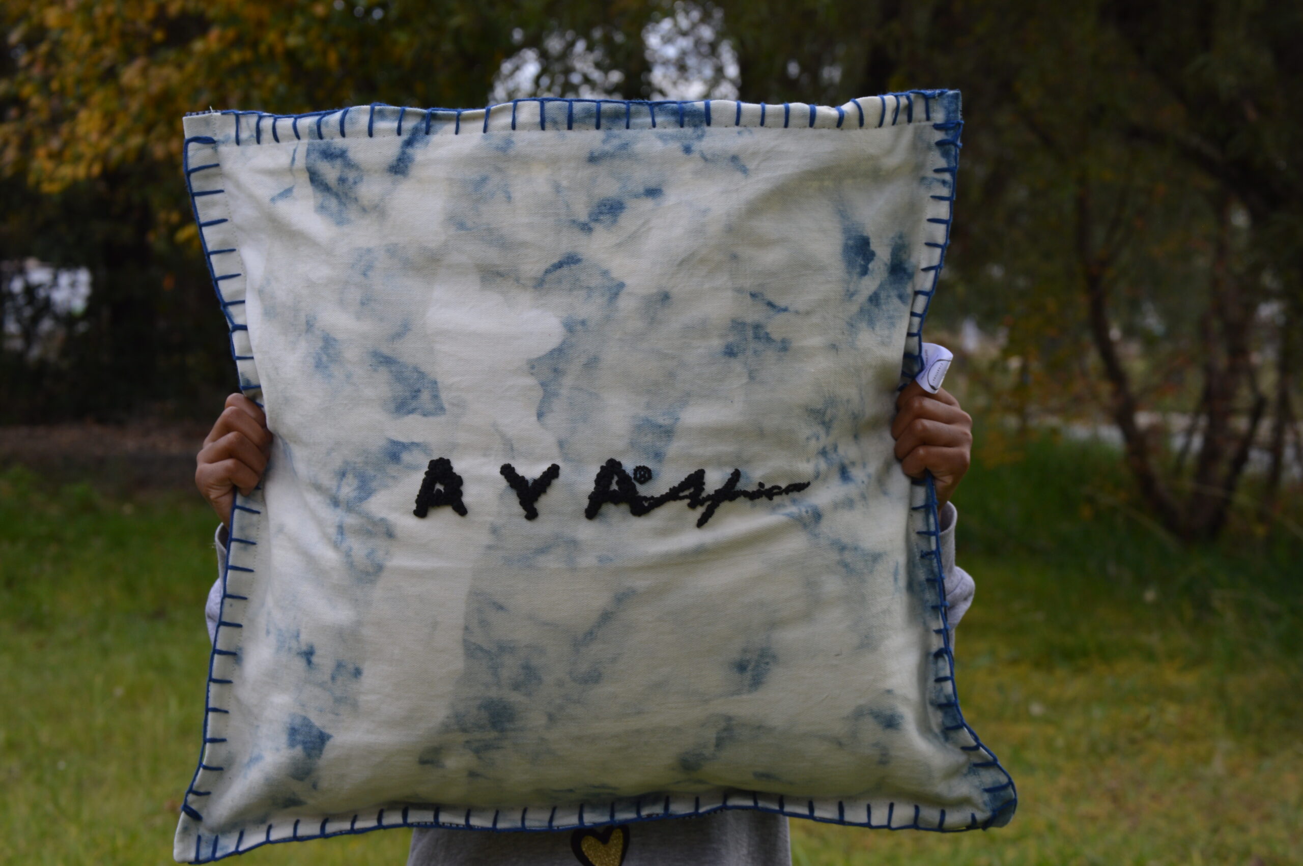 InsydOwtCreatives Personalized Zoom Pillow cushion