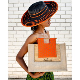 Tseli M. Handcrafted Afro-Tote Bag