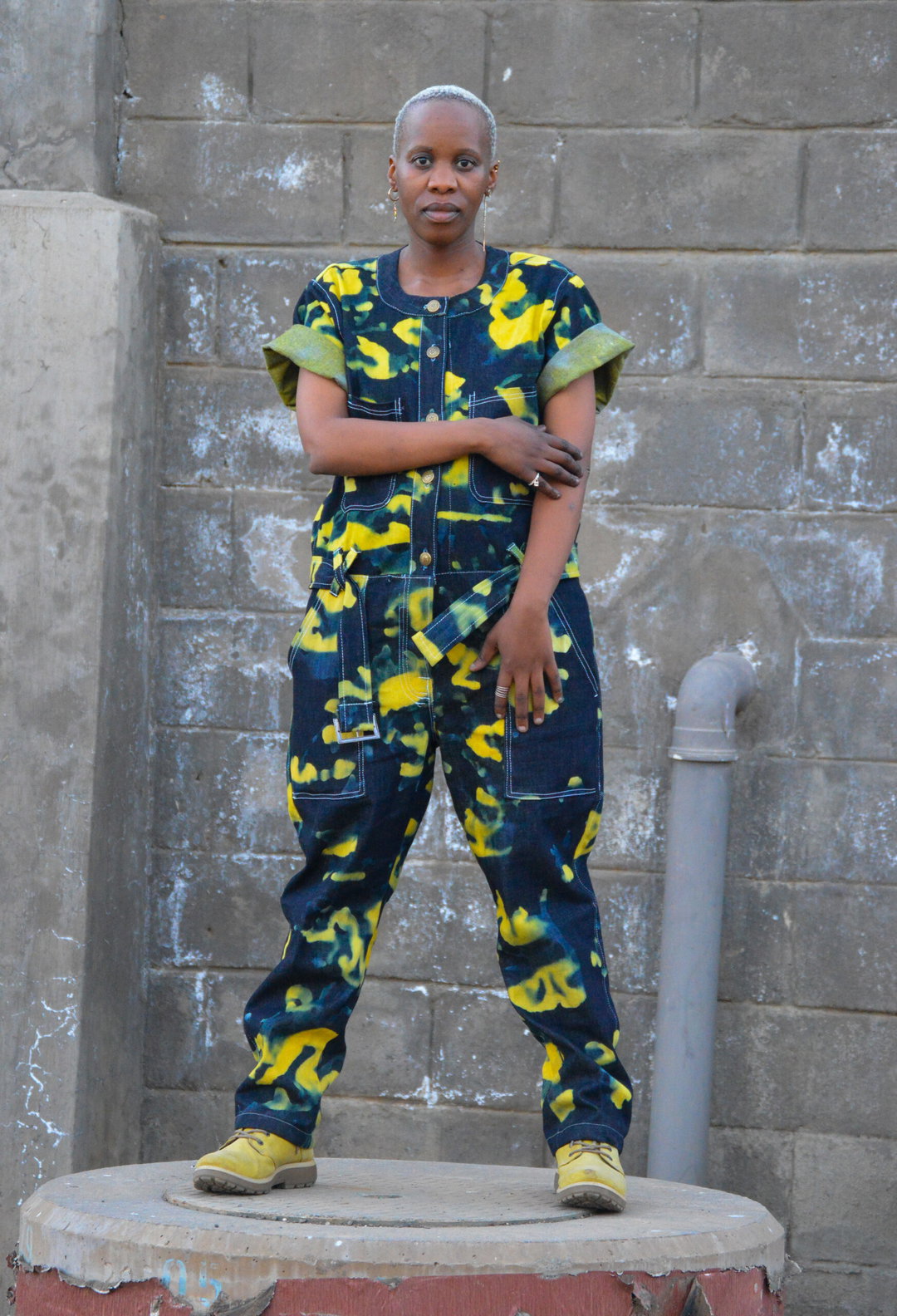 InsydOwtCreatives Dodo – The good Friend Denim Jumpsuit