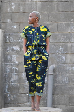InsydOwtCreatives Dodo – The good Friend Denim Jumpsuit