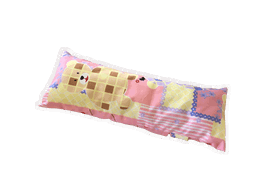 Excellent Works Road Trip Comfort Bundle: Blankey, Bennie, and Kiddies Seatbelt Pillow Set for Kids (Girls)
