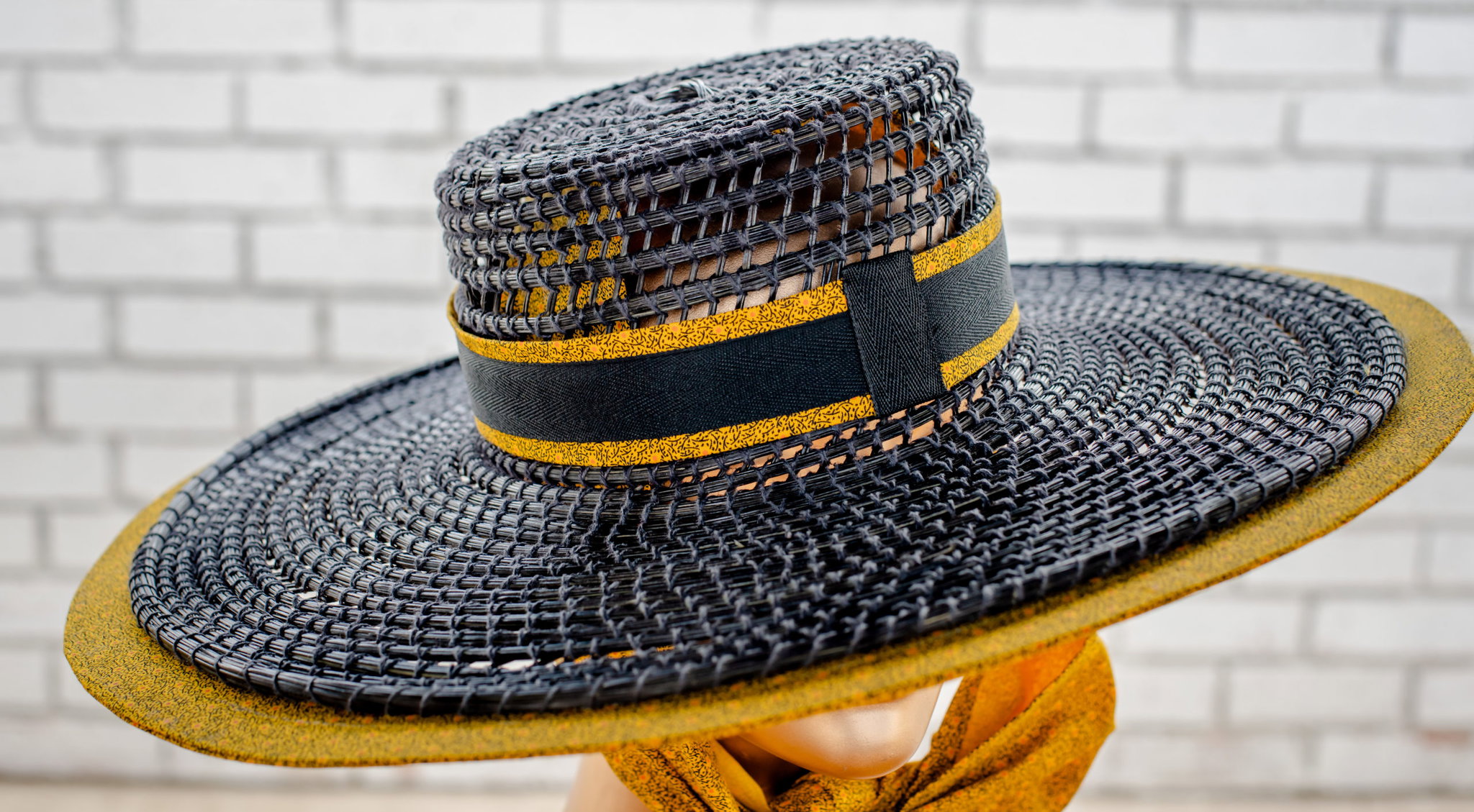 Tseli M. The Woven Cartwheel Hat_2