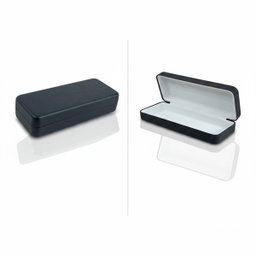 Estuche Negro Rígido Premium para Lentes