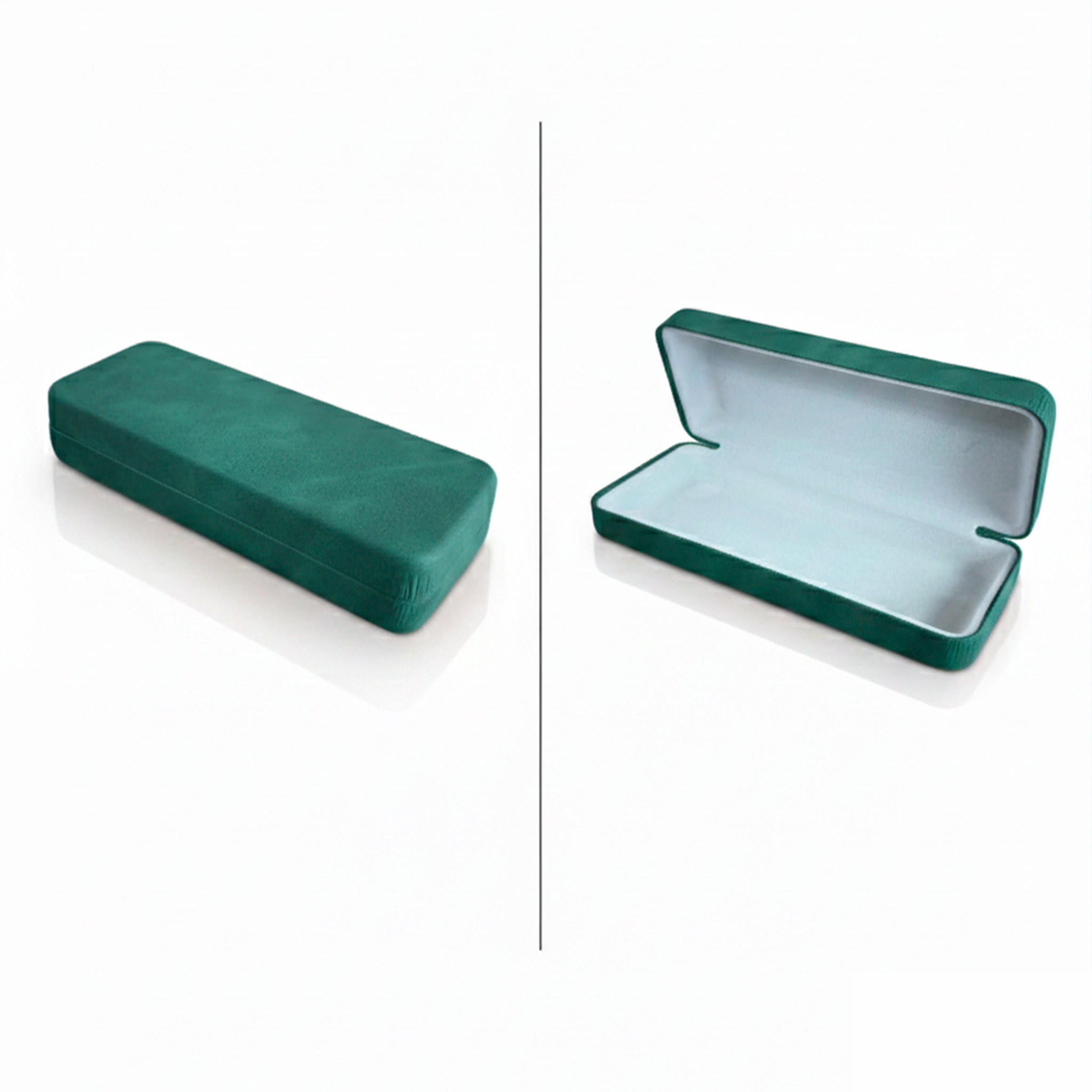 Estuche Verde Rígido Premium para Lentes_0