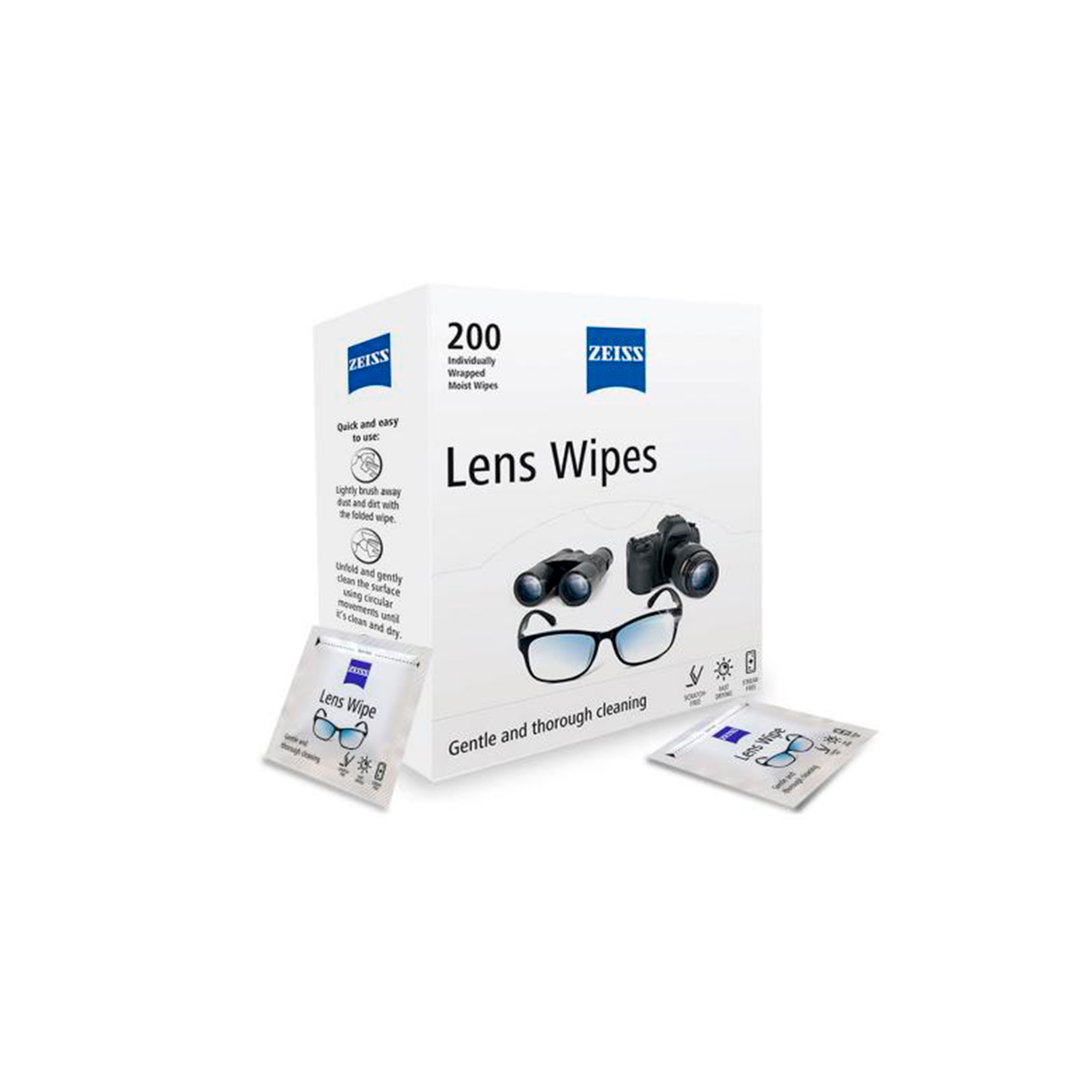 Toallitas para lentes ZEISS 200 piezas