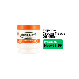 Ingrams Cream Tissue Oil 450ml