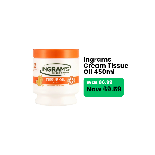 Ingrams Cream Tissue Oil 450ml