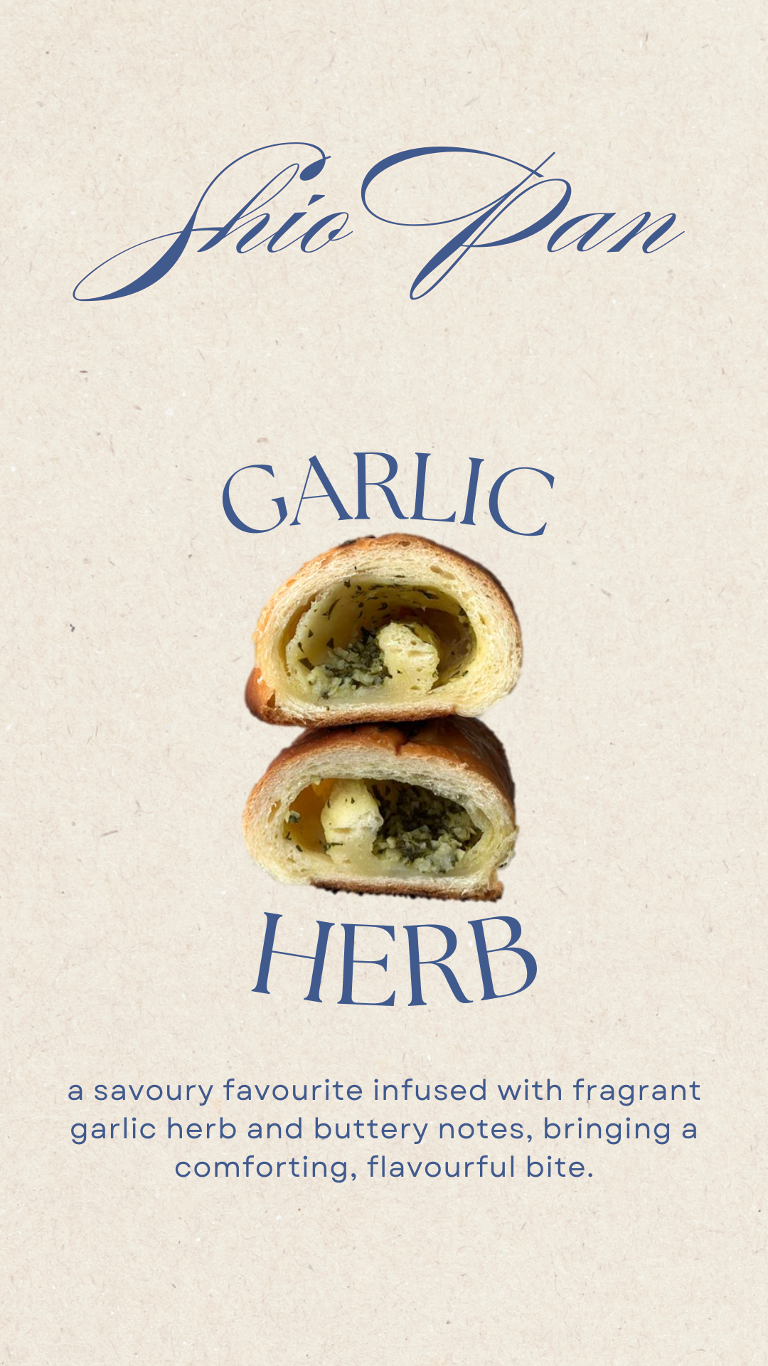 Garlic Herb Shio Pan 🧄🌿