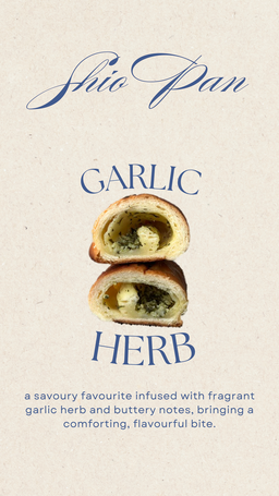 Garlic Herb Shio Pan 🧄🌿