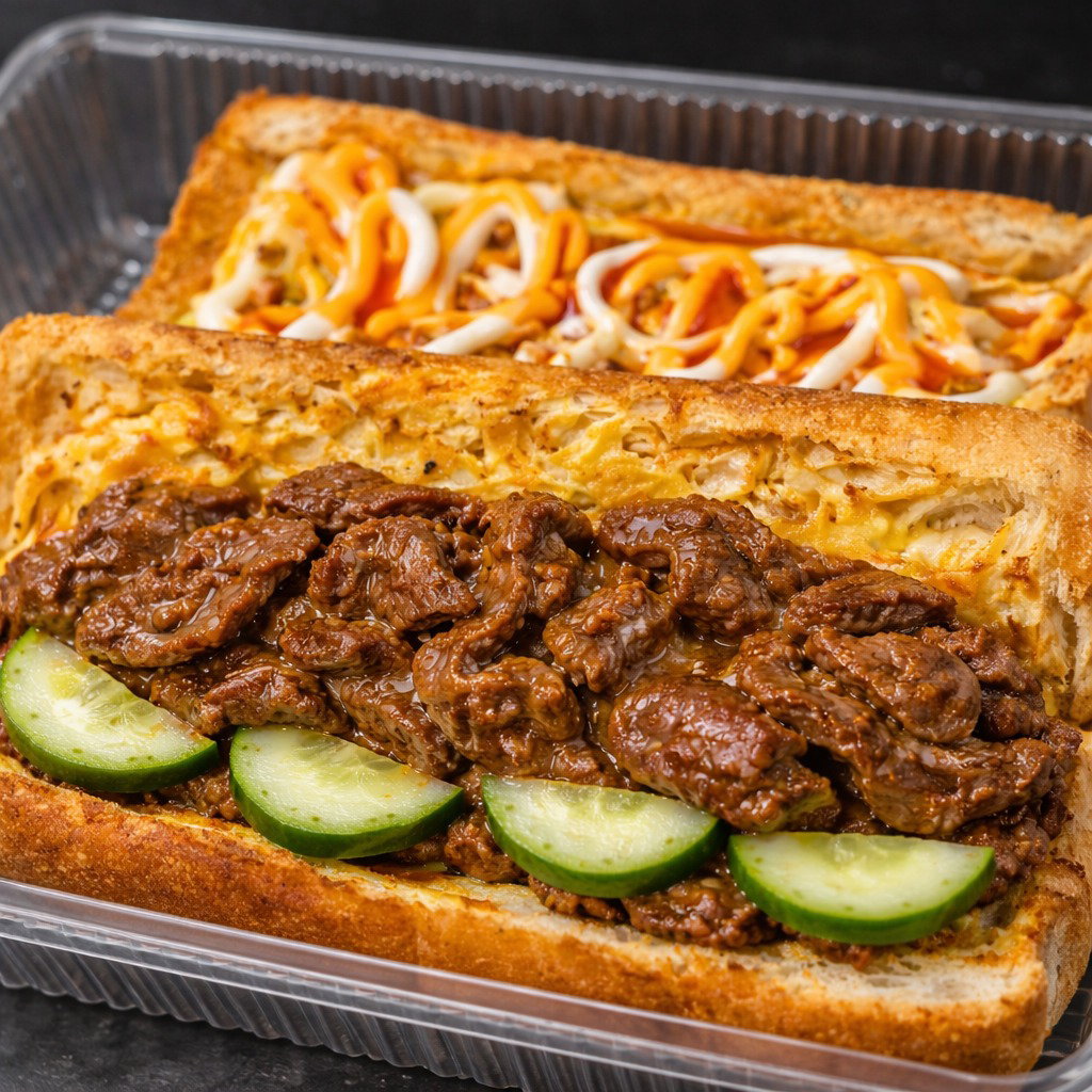 Ramadhan Special Satay Roti John- Beef_0
