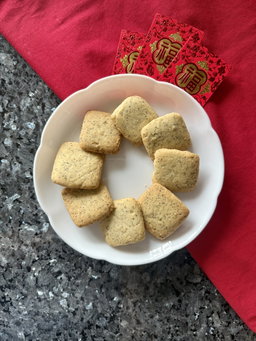Earl Grey Butter Cookies 