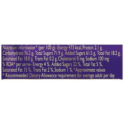 Cadbury Shots Milk Chocolate 18gm