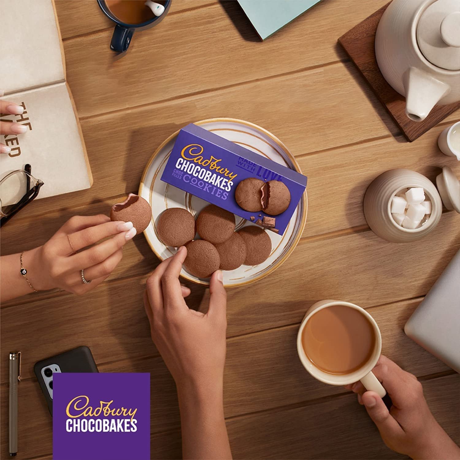 Cadbury Chocobakes Cookies 25gm_3