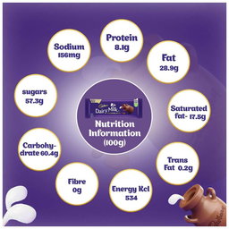 Cadbury Dairy Milk Chocolate 50gm