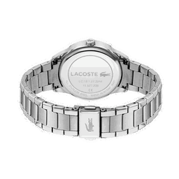 Lacoste Lady croc silver Mini Quartz White Round Dial