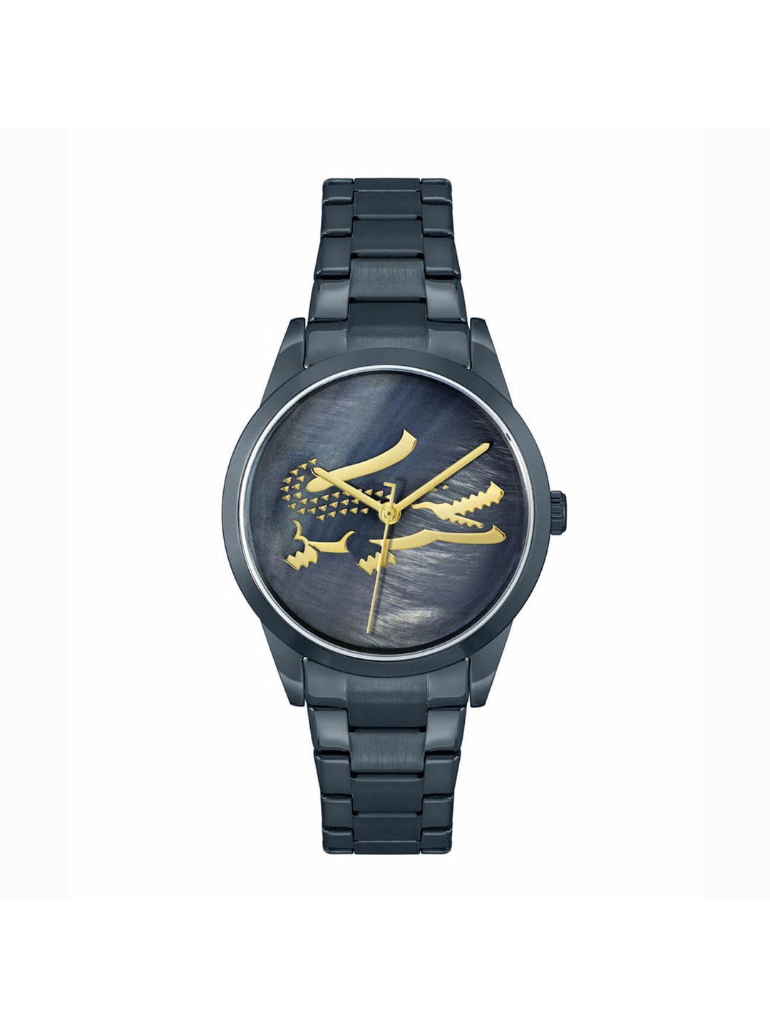 Lacoste Lady croc black Mini QuartzRound Dial