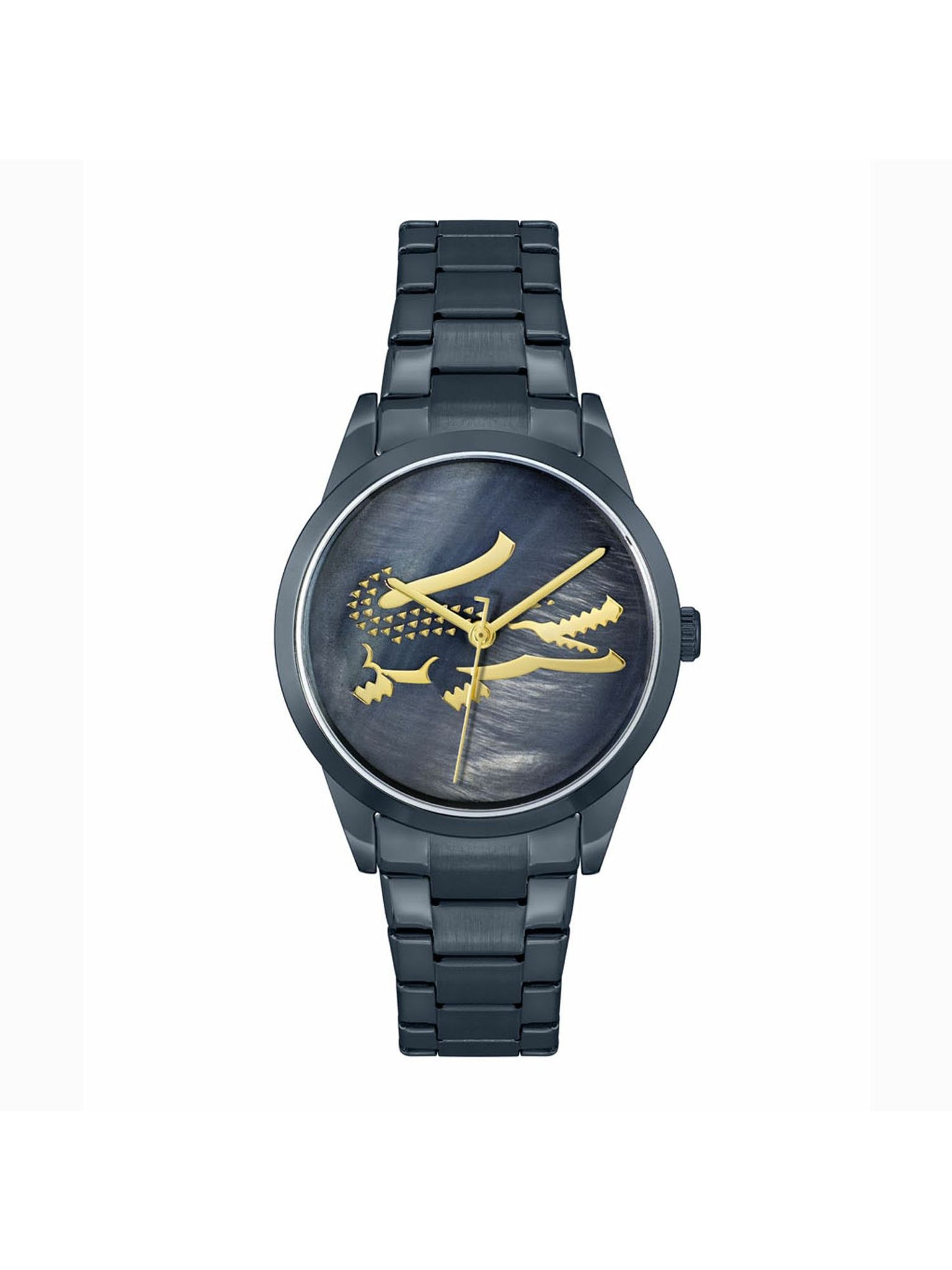 Lacoste Lady croc black Mini QuartzRound Dial_0