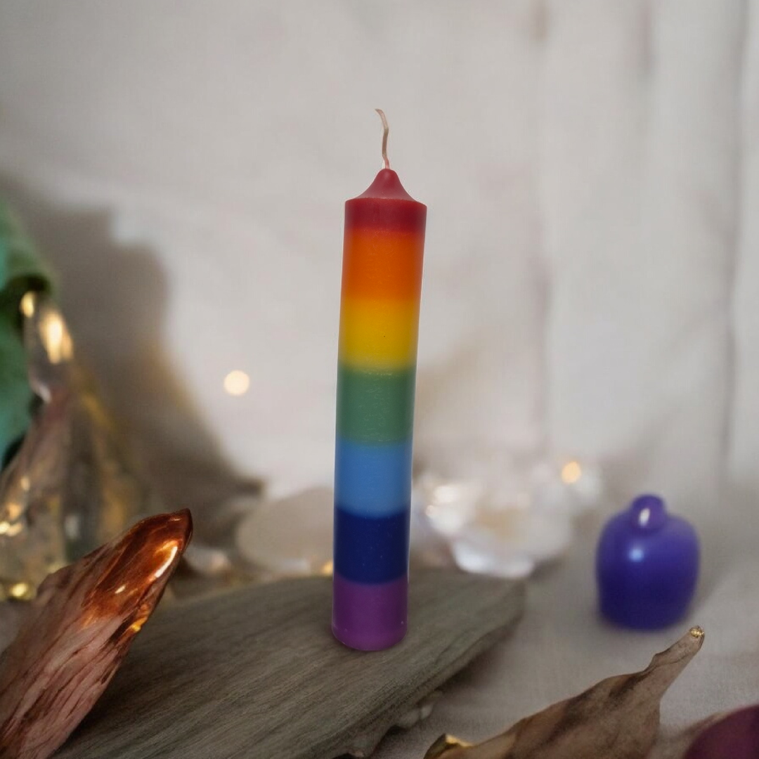 7 Chakra Pillar Candle 