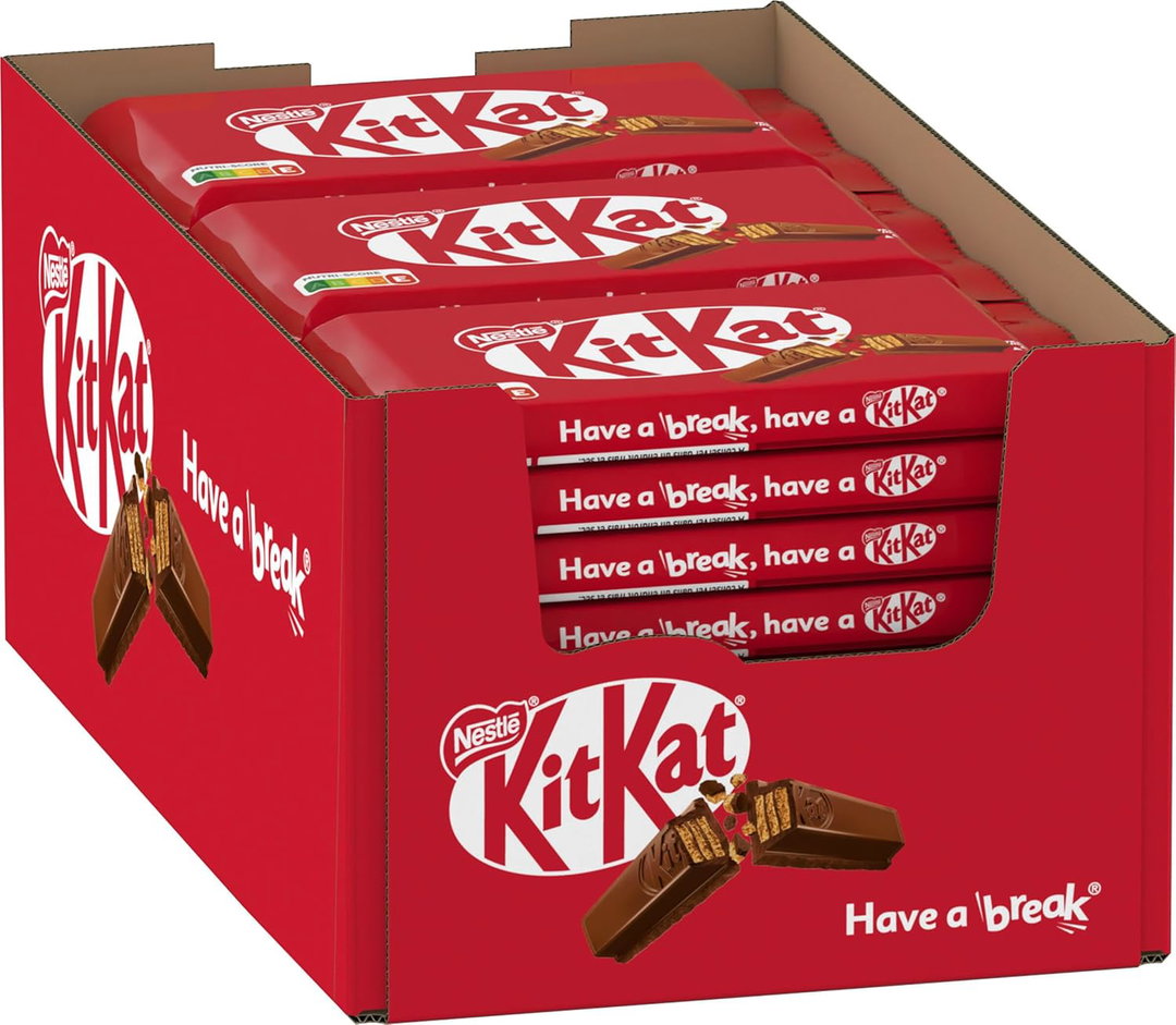 KIT KAT Nestle 4 Finger Chocolate, 24 X 41 Grams