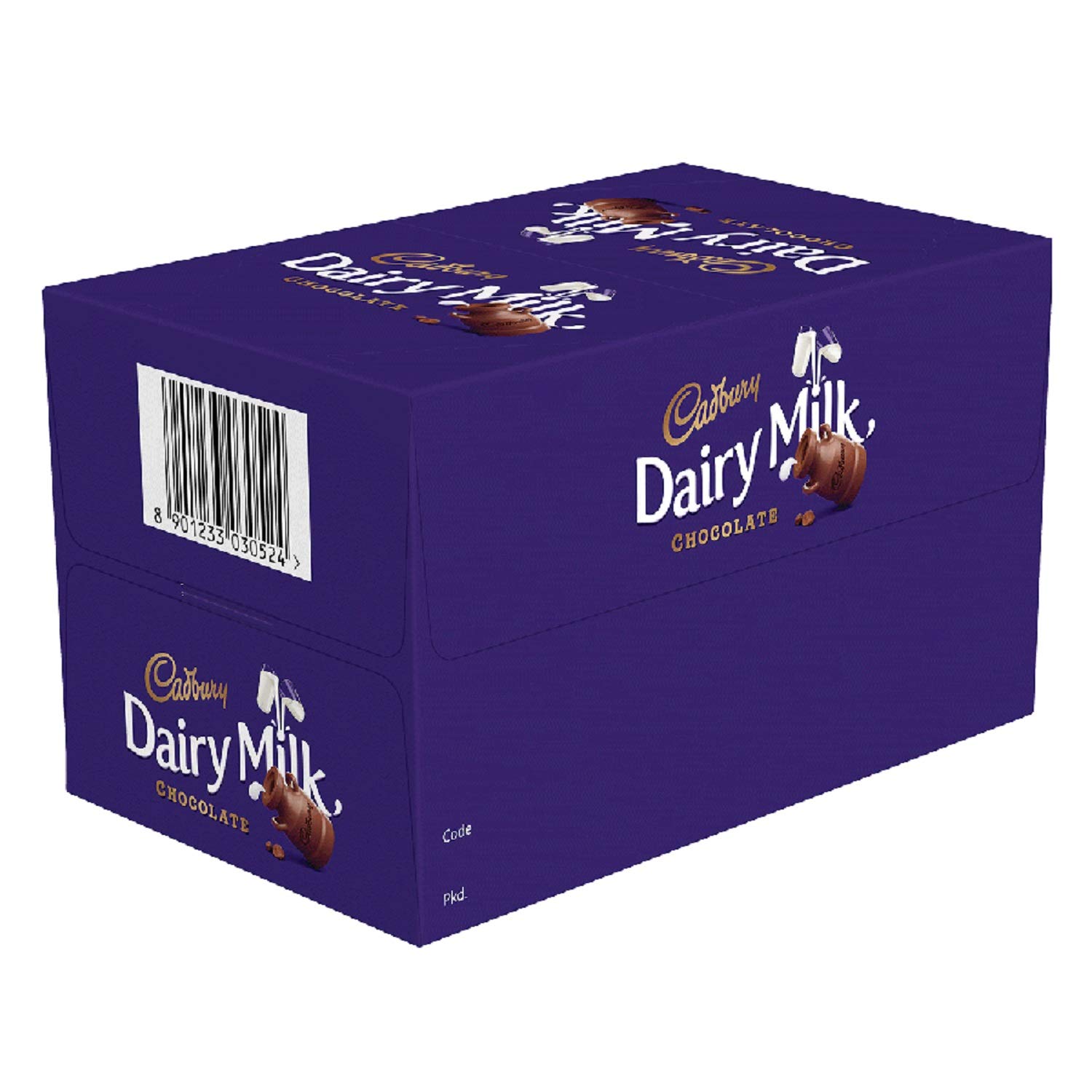 Cadbury Dairy Milk Chocolate, 6.3gram (Pack of 72)_1
