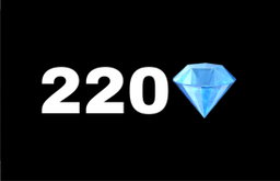 220💎 diamantes 