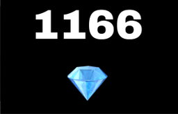 1166💎 diamantes