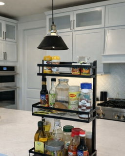 3 Shelves Space Saver, Kitchen Spice, Bathroom Organizer 