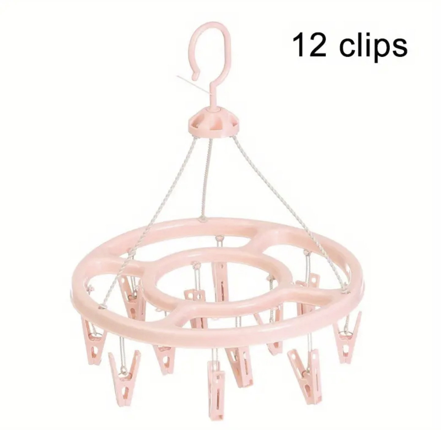 Socks Drying Rack Windproof Clothespin Household Thickened Multifunctional Hanger Clothes Underwear Drying Socks Hanging Artifact_2