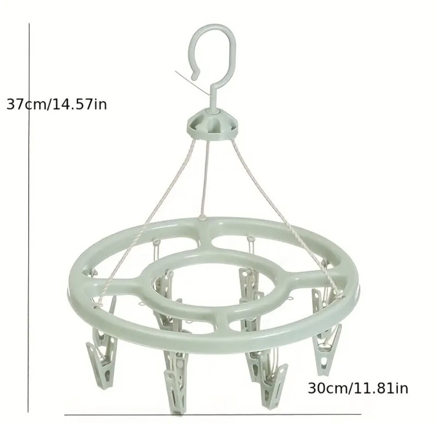 Socks Drying Rack Windproof Clothespin Household Thickened Multifunctional Hanger Clothes Underwear Drying Socks Hanging Artifact_4