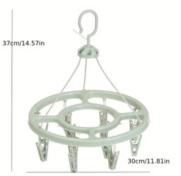 Socks Drying Rack Windproof Clothespin Household Thickened Multifunctional Hanger Clothes Underwear Drying Socks Hanging Artifact