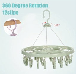 Socks Drying Rack Windproof Clothespin Household Thickened Multifunctional Hanger Clothes Underwear Drying Socks Hanging Artifact