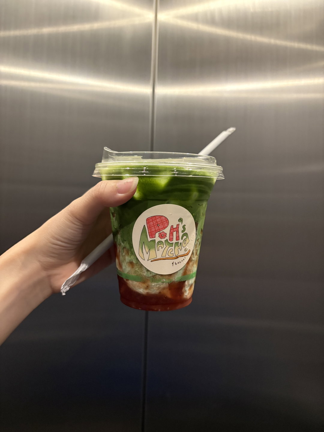 STRAWBERRY matcha latte