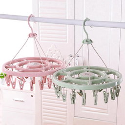 Socks Drying Rack Windproof Clothespin Household Thickened Multifunctional Hanger Clothes Underwear Drying Socks Hanging Artifact