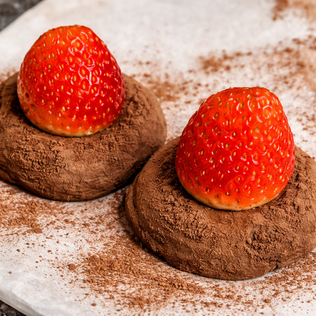 Viral Strawberry Dubai Chewy Cookies(2 pieces)