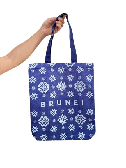 Brunei Tote Bag Motif (Blue)_0