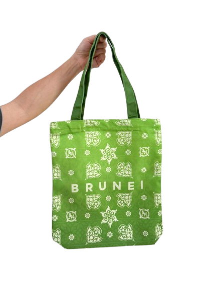 Brunei Tote Bag Motif (Green)