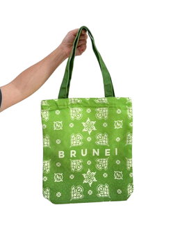 Brunei Tote Bag Motif (Green)