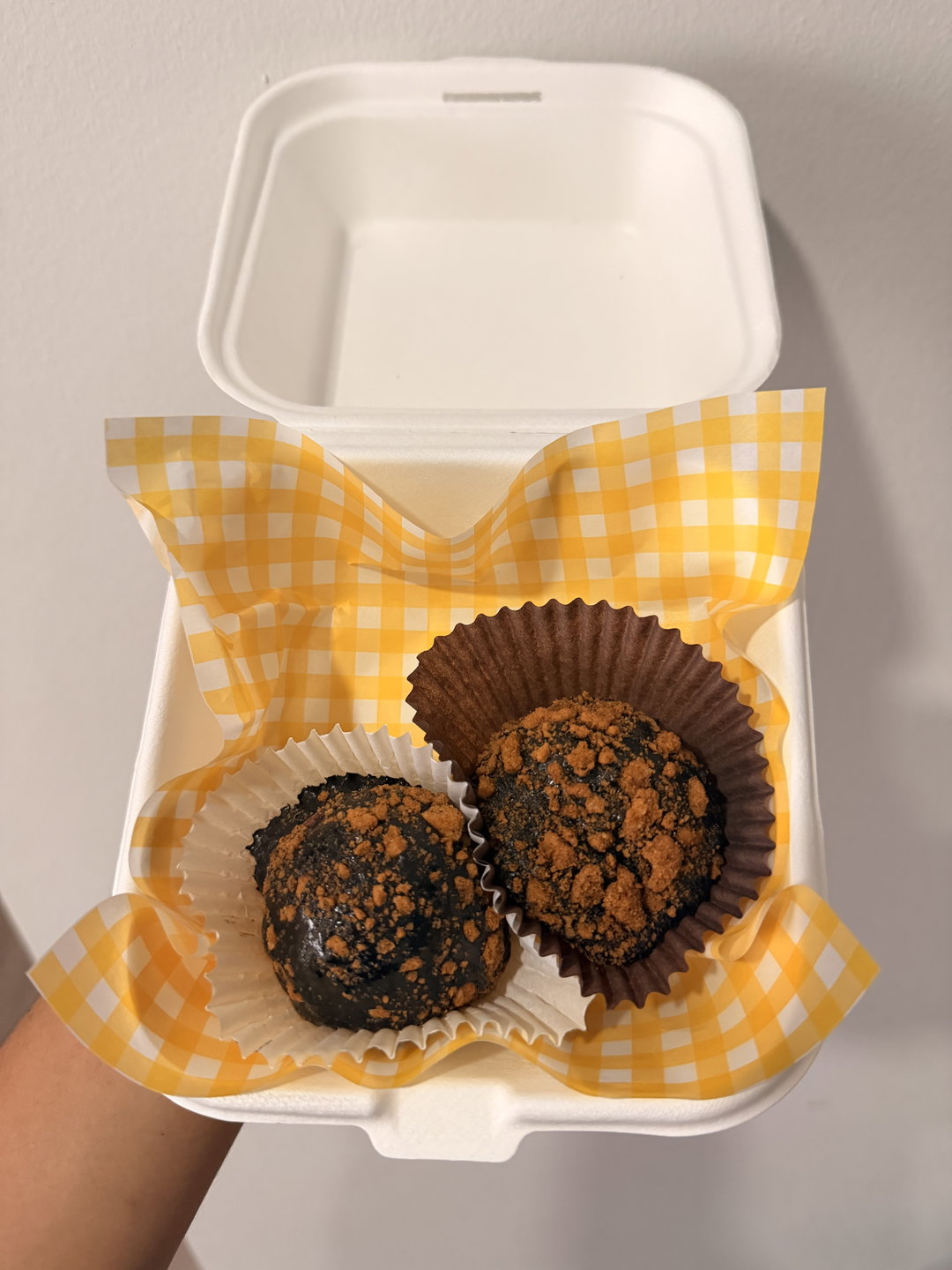 Dark Choco Biscoff Chewy Cookie (2pc) 