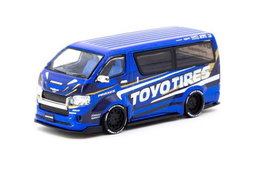 TARMAC WORKS MODEL 1/64 TOYOTA HIACE WIDEBODY TOYO TIRES