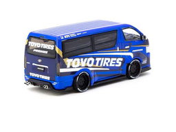 TARMAC WORKS MODEL 1/64 TOYOTA HIACE WIDEBODY TOYO TIRES