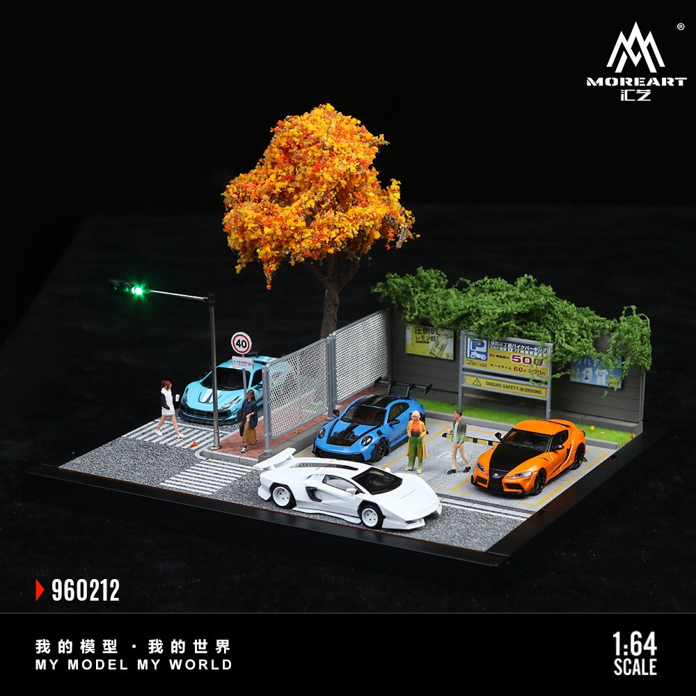 MOREART MODEL 1/64 DIORAMA STREET SCENE SERIES 12_0