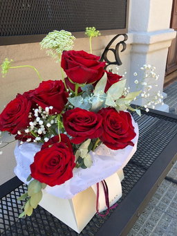 Box rosas