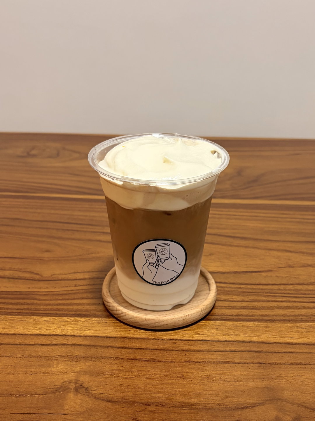Iced Vanilla Cold Foam Latte