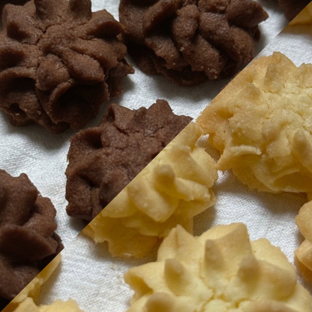 Smooth Butter/Choc Cookies _0