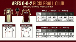 ARES 0-0-2 Dinking Problems (Maroon)